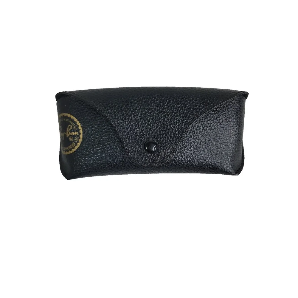 Ray-Ban Eyeglass Sunglasses Case Black Snap Closure Soft Lining Replacement